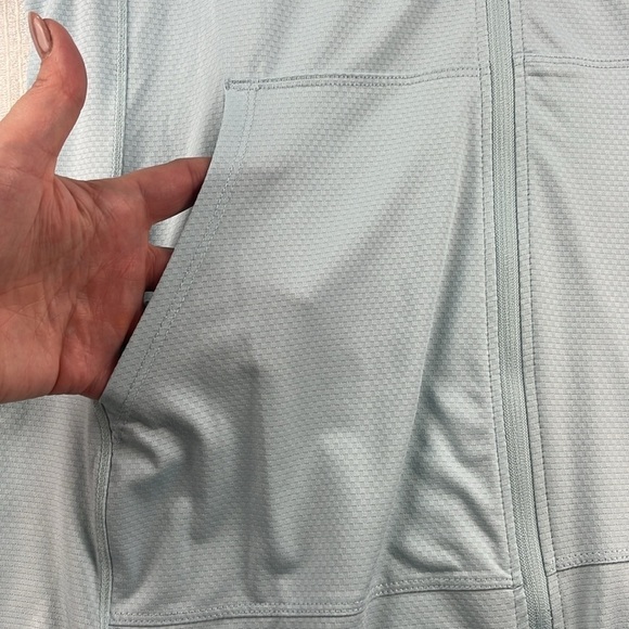 Baleaf Light Blue Hooded Jacket Zip-Up Size S - Picture 7 of 10